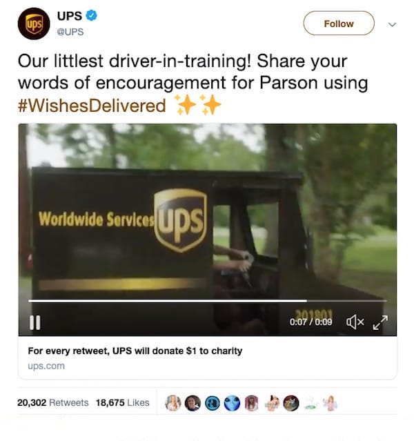 UPS WishesDelivered