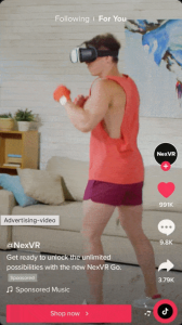 Campagne TikTok + In-Feed Ads